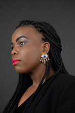 Load image into Gallery viewer, Ocean eyes earrings