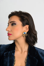 Load image into Gallery viewer, Ocean eyes earrings