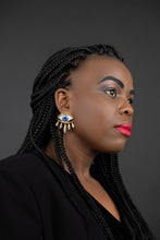 Load image into Gallery viewer, Ocean eyes earrings