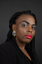 Load image into Gallery viewer, Ocean eyes earrings