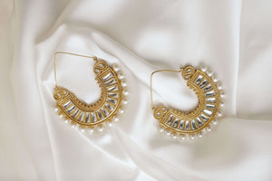 Kundan Hoops