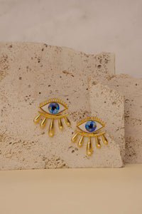 Ocean eyes earrings