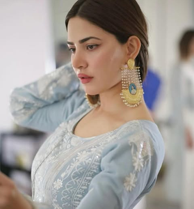Jhumka blue