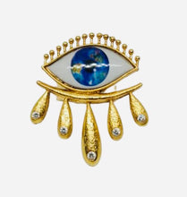 Load image into Gallery viewer, Ocean eyes ring
